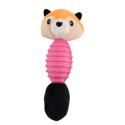 Peluche animal con tronco de goma en tonos Vivos