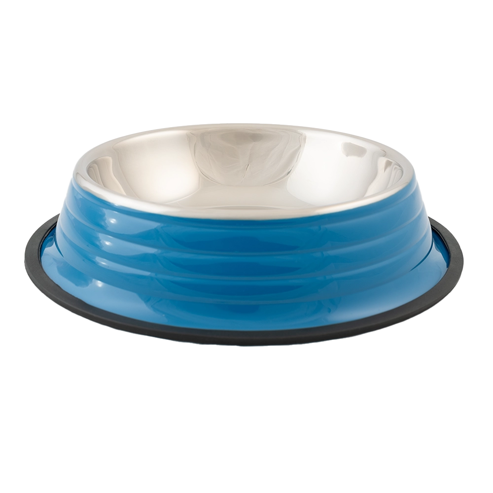 Bowl  de acero inoxidable de colores para mascotas