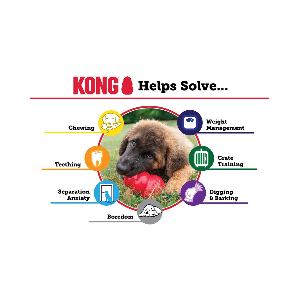 Kong Puppy Duradero: Para Cachorros Jóvenes y Juguetones