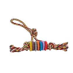 Cuerda con discos de goma