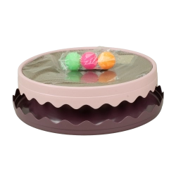 Tablero giratorio rascador para gatos